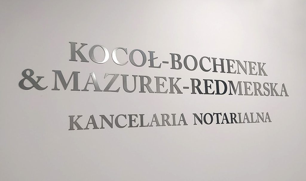 Litery wypukłe, 3D - PSP Studio Kraków